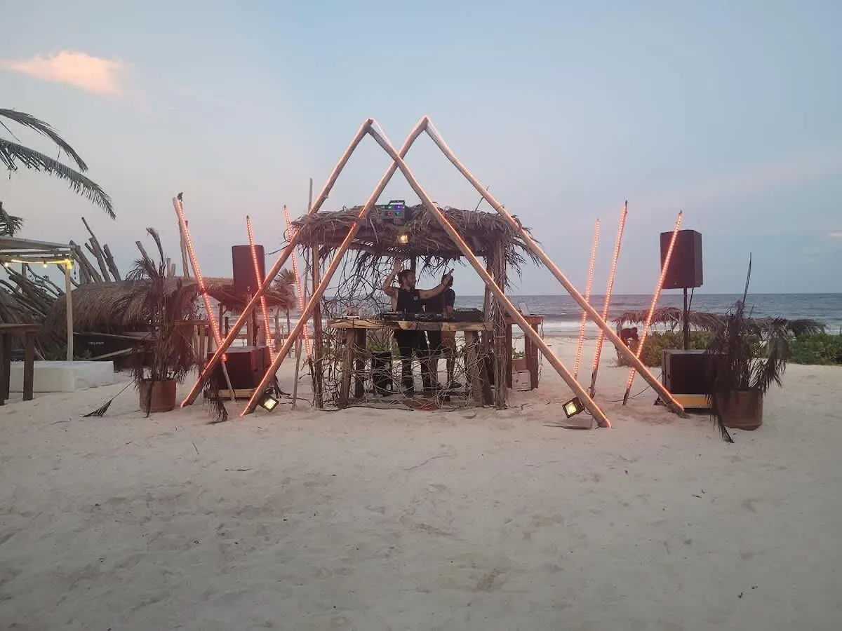 Semesterbostad Tulum Home Office Studio King Bed With Fast Wifi Gym Yoga Laundry Pools And Lift
