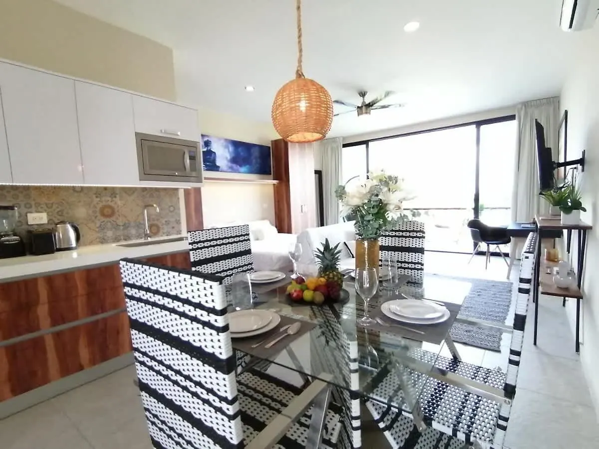 Semesterbostad Tulum Home Office Studio King Bed With Fast Wifi Gym Yoga Laundry Pools And Lift