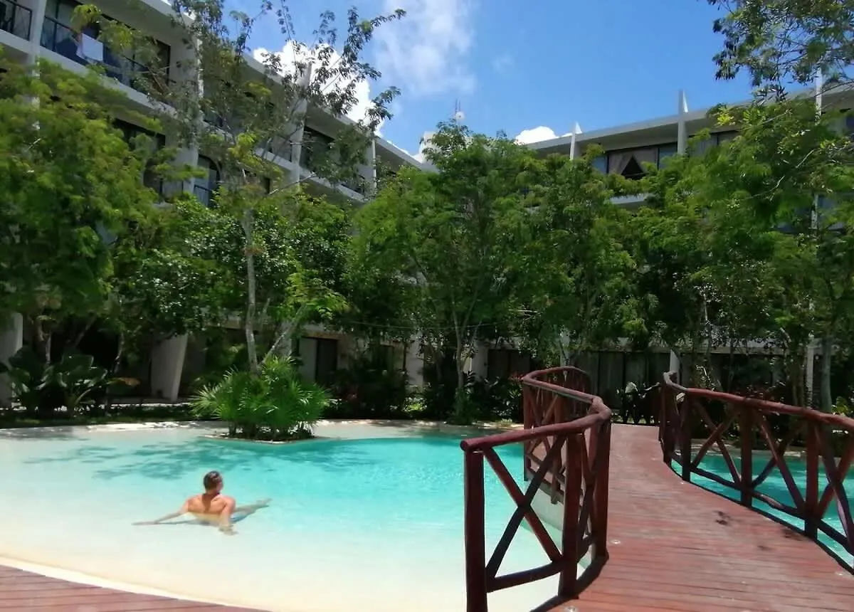 Tulum Home Office Studio King Bed With Fast Wifi Gym Yoga Laundry Pools And Lift Semesterbostad